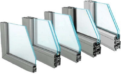 Glazing profile options · reference
